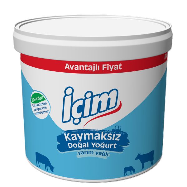 İçim Yarım Yağlı Kaymaksız 10kg