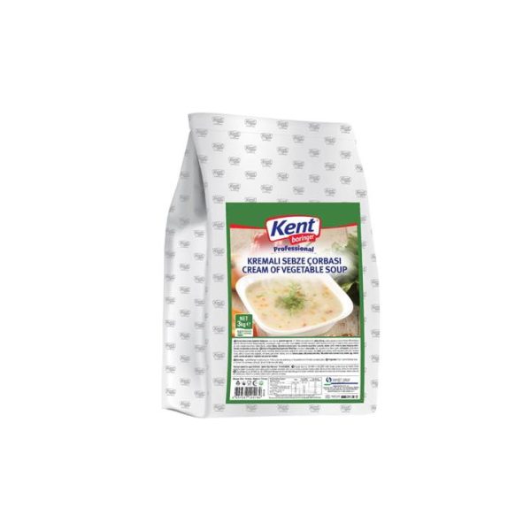 Kent Boringer Professional Kremalı Sebze Çorbası 3 Kg